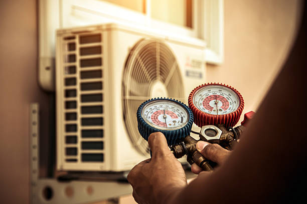 Professional Ac Installation technician working in South Bloomingville, OH